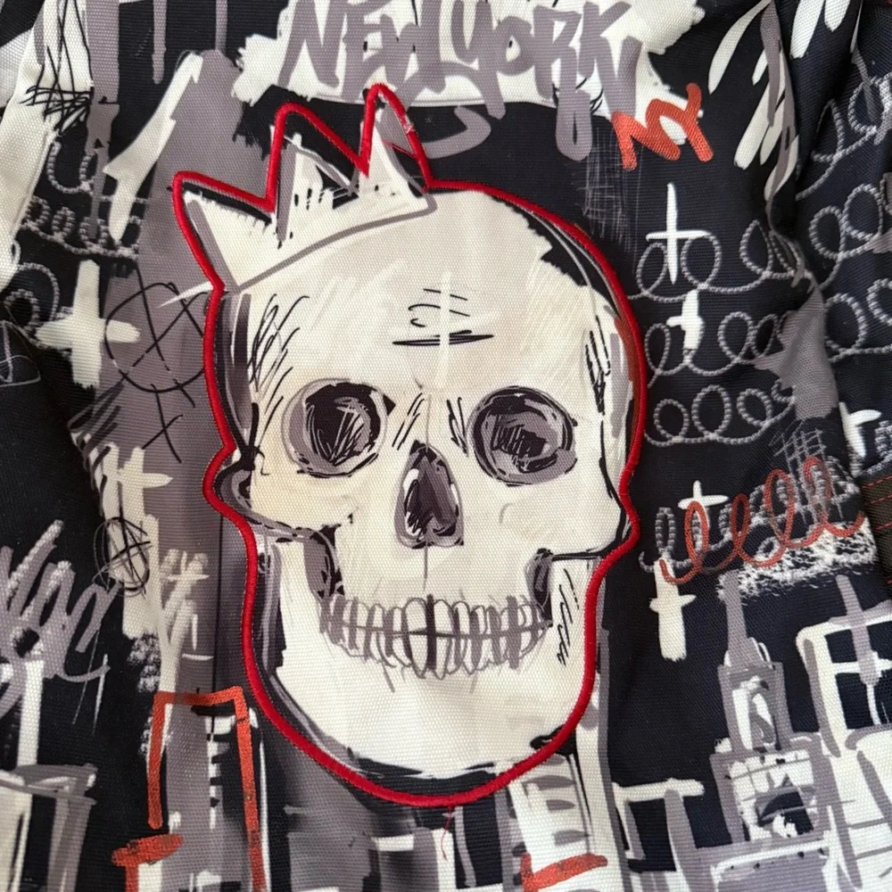 Mojo Adult Kids Backpack Black Graffiti Art‎ King of the Streets